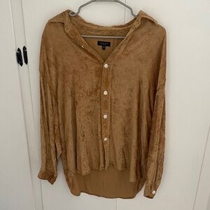 Rag & Bone Camel Corduroy Shirt